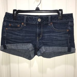 Women’s American Eagle Cuffed Jean Shorts Size 8